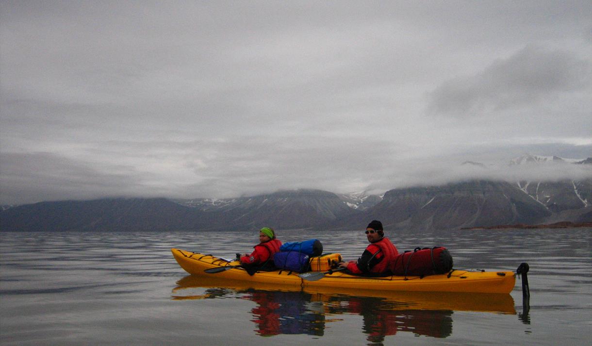 8 days Spitsbergen Kayak expedition The Artic landscape of Isfjorden1