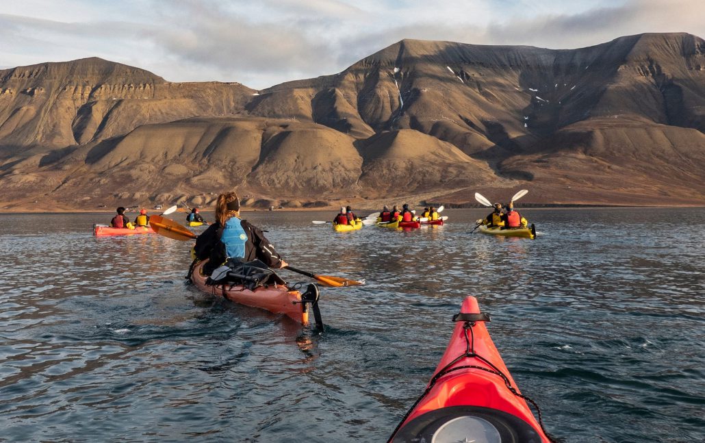 Kayaking with Svalbard Wildlife Expeditions